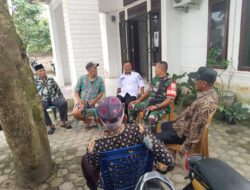 Babinsa Koramil 04/L.Bilik Gelar Komsos di Desa Cinta Makmur, Tekankan Pembinaan Generasi Muda