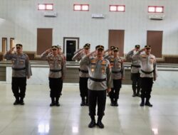 Polres Pelabuhan Belawan Ikuti Upacara Pemuliaan Nilai-Nilai Tribrata, Kapolres: Momentum Meneguhkan Komitmen Pengabdian