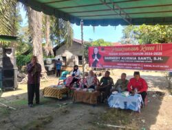 Dukung Penuh Pembangun Daerah, Koramil 12/LP Hadiri Reses III Sidang I Oleh Anggota DPRD Provinsi Sumatera Utara