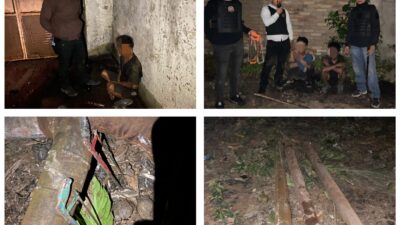 Tim Macan Polres Belawan Kembali Ringkus 3 Pelaku Pencurian Besi di Gudang ARB