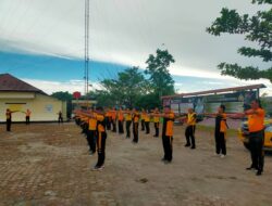 Tingkatkan Kebugaran Fisik Personil, Waka Polres Pakpak Bharat Pimpin Olah Raga Rutin.