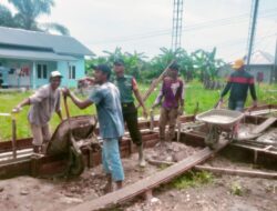 Babinsa Koramil 09/NL dan Warga Binaan Kompak Membantu Bangun Hunian Lebih Baik