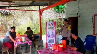 Bhabinkamtibmas:Mari Jaga Kamtibmas Manfaatkan Layanan Call Center 110 Polres Pakpak Bharat.