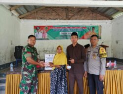 Babinsa Koramil 07/AKB Hadiri Rapat Musyawarah Desa di Pematang