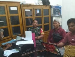 Cegah Pengaruh Narkoba dan Judol, Babinsa Koramil 09/NL Laksanakan Komsos di Kantor Desa