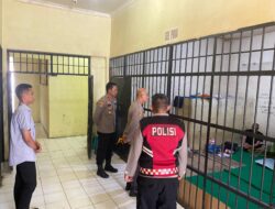 Pastikan Tupoksi Berjalan Dengan Baik Kapolres Dan Waka Polres Pakpak Bharat Cek Kinerja Personil.