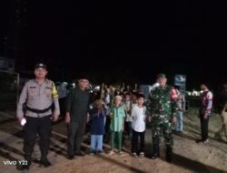Pawai Obor Sambut Tahun Baru Islam 1447 H, Babinsa Koramil 09/NL Hadir Bersama Forkopimcam