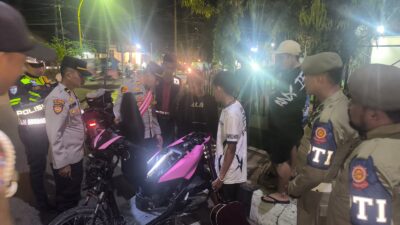 Patroli Gabungan Dilaksanakan Polres Sibolga Cegah Aksi Premanisme