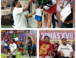 Ketua Koni Medan Labuhan, Ganda Simbolon Suport Atlitnya Hingga Raih Medali Emas