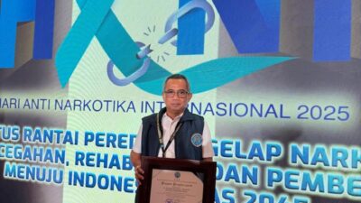 Komitmen Cegah Narkoba,Pelindo Regional 1 Terima Penghargaan Dari BNN