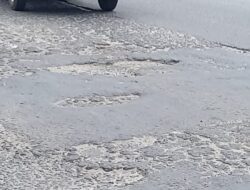 Jalan Veteran Kupak Kapik,Warga Pertanyakan Anggaran Untuk Perbaikan Jalan