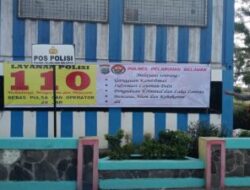 Sat Lantas Polres Pelabuhan Belawan Sosialisasikan Call Center 110, Edukasi Supir Truk dan Mobil Barang