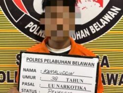 Pengedar Shabu Ditangkap Sat Narkoba Polres Pelabuhan Belawan Di Atas Benteng Sungai Deli