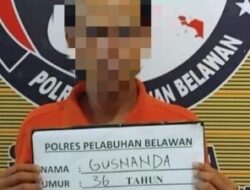Pengedar Shabu Diciduk Sat Narkoba Polres Pelabuhan Belawan Saat Menunggu Pembeli