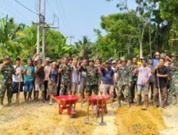Satgas PKH Koramil 11/KP Komsos di wilayah PT. Sumatera Riang Lestari SRL