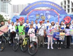 Semarak Car Free Day HUT Bhayangkara ke-79 di Merdeka Walk Medan: Wakapolda Sumut Ajak Masyarakat Hidup Sehat dan Dekat dengan Polri