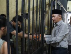 Rayakan Hari Bhayangkara ke-79, Kapolres Pelabuhan Belawan Beri Nasi Kotak untuk Para Tahanan