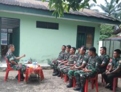 Melalui Jam Komandan, Danramil 05/BD Berikan Penekanan dan Arahan Kepada Anggota