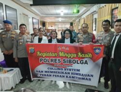 Lapor Aksi Premanisme, Polres Sibolga Sambangi Gereja GBI Sibolga