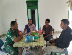 Dorong Semangat Belajar Pemuda, Babinsa Koramil 09/NL Gelar Komsos Bersama Tokoh Masyarakat