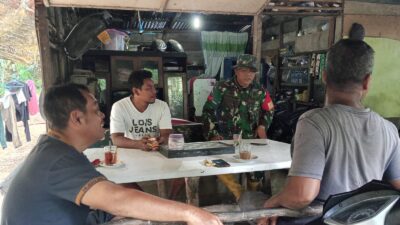 Koramil 12/LP Ajak Warga Waspadai Bahaya Narkoba dan Dampaknya di Masyarakat