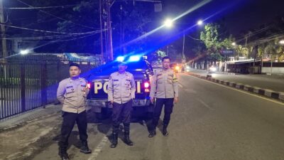 Polsek Medan Labuhan Gencarkan Patroli Malam, Himbau Warga Kurangi Aktivitas Larut Malam