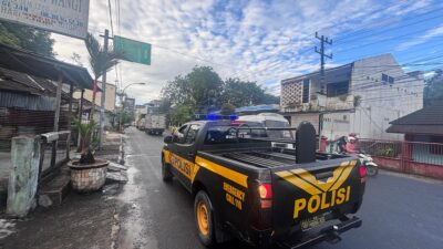 Polisi Oi Dusanak Satuan Samapta Polres Sibolga, Berikan Himbauan Tertib Lalu Lintas dijalan Raya