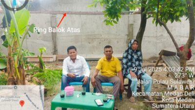 Lanjutkan Bangunan Tembok Tanpa Plang PBG, Guntur Minta Camat Medan Deli Punya Sikap Tegas Terhadap PT. KIM