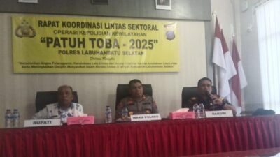 Danramil 12/LP Wakili Dandim 0209/LB, Hadiri Rapat Koordinasi Lintas Sektoral