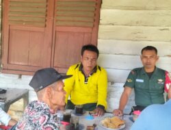 Babinsa Koramil 09/NL Laksanakan Komsos Bersama Tokoh Masyarakat dan Perangkat Desa