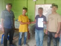 Polsek Habinsaran Mediasi Dugaan Tindak Pidana Pengerusakan