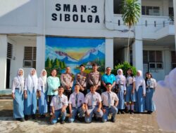Cegah Bullying, Bhabinkamtibmas Sambangi SMAN 3 Sibolga