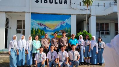 Cegah Bullying, Bhabinkamtibmas Sambangi SMAN 3 Sibolga