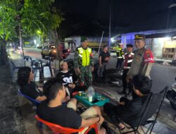 Personil Polres Sibolga Laksanakan Patroli Gabungan, Sambangi Warga Lapor Aksi Premanisme