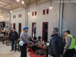Cuaca Hujan Tidak Menyurutkan Semangat Polres Pakpak Bharat Dan Jajaran Dalam Melaksanakan KRYD.