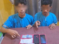 Sembunyikan Sabu di Semak,2 Pemuda Ditangkap Polisi