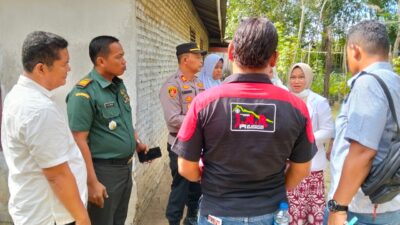 Danramil 13/AN dan Babinsa Tanggap Cepat Hadiri Lokasi Kejadian Warga Gantung Diri di Desa Tanjung Siram