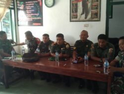 Danramil 12/LP Ikuti Zoom Meeting Webinar Kemenkes RI Terkait Penanggulangan DBD