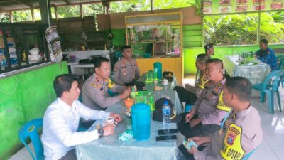 Ini Pesan Kapolres Pakpak Bharat Melalui Waka Polres Kepada PJU Saat Coffee Morning.
