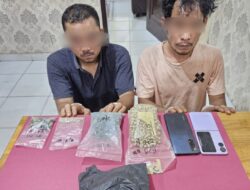 Polres Siak Gerebek Gudang Ekstasi, 1.213 Butir Disita dari Dua Tersangka di Perawang