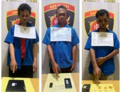 Pemakai, Pengedar dan Kurir Sabu Ditangkap Satresnarkoba Polres Toba