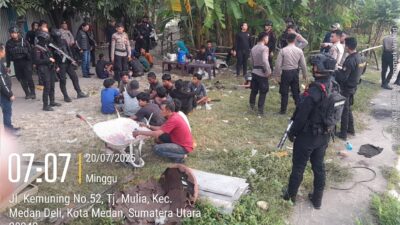 Tim Gabungan Ringkus Penjarah Besi PT ARB