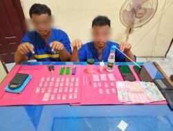 Polsek Lubuk Dalam Ungkap Peredaran Shabu, Dua Tersangka Diamankan