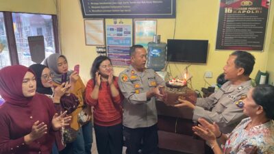 Kapolsek Sukaramai : Pensiun Tidak Menghalangi Silaturahmi Kita.