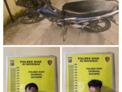 Polsek Kandis Ungkap Kasus Pencurian Sepeda Motor, Dua Pelaku Diamankan