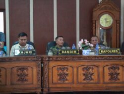 Dandim 0209/LB Hadir Dukung Pengantar Nota Keuangan Ranperda Perubahan APBD 2025