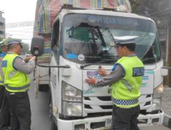 Polres Sibolga Laksanakan Razia, Dalam Rangka Ops Patuh Toba 2025