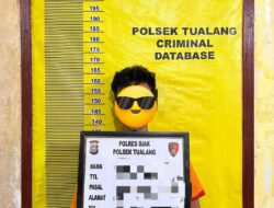 Bhabinkamtibmas Kelurahan Bersama Tim Opsnal Tangkap Pengedar Sabu 2,35 Gram di Perawang
