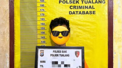 Bhabinkamtibmas Kelurahan Bersama Tim Opsnal Tangkap Pengedar Sabu 2,35 Gram di Perawang