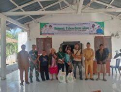 Babinsa Koramil 03/SB melaksanakan kegiatan Pengawasan Pendistribusian Bantuan Pangan Beras Pemerintah Pusat